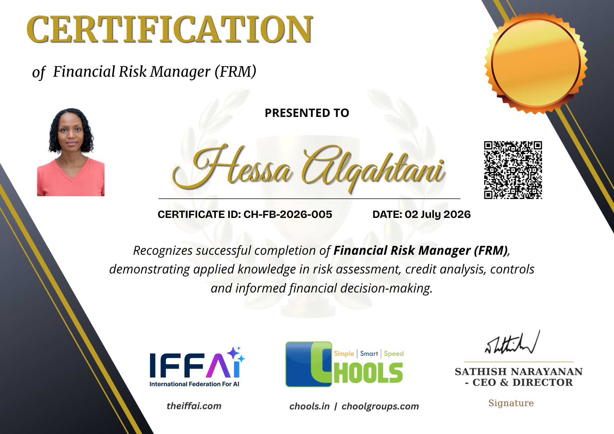 Financial Risk Manager (FRM)